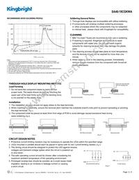 SA40-19CGKWA Datasheet Page 4