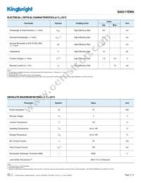 SA43-11EWA Datasheet Page 2