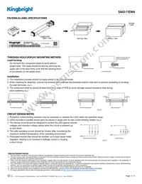 SA43-11EWA Datasheet Page 4