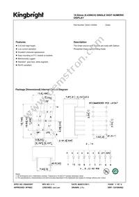 SA43-13GWA Datasheet Cover