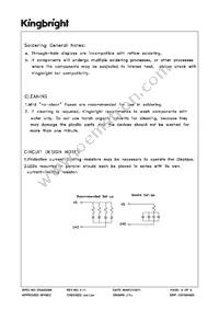 SA43-13YWA Datasheet Page 6