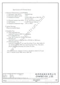 SA50100594 Datasheet Cover