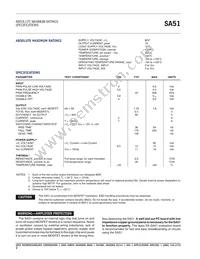SA51 Datasheet Page 2