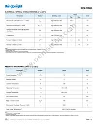 SA52-11EWA Datasheet Page 2