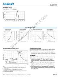 SA52-11EWA Datasheet Page 3