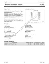 SA5209D Datasheet Page 2