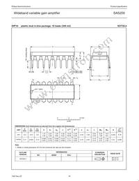 SA5209D Datasheet Page 16