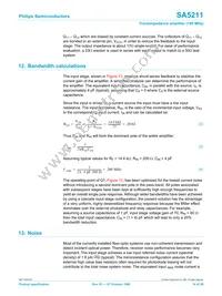 SA5211D/01 Datasheet Page 14