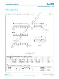 SA5211D/01 Datasheet Page 22