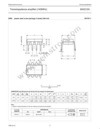 SA5212AD/01 Datasheet Page 17