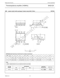 SA5212AD/01 Datasheet Page 18