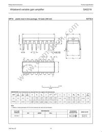 SA5219D Datasheet Page 15