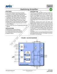 SA53HU Datasheet Cover