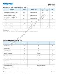 SA56-11EWA Datasheet Page 2
