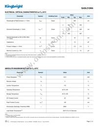 SA56-21GWA Datasheet Page 2