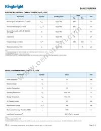 SA56-21SURKWA Datasheet Page 2