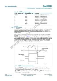 SA56004HD Datasheet Page 17