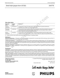 SA5778D Datasheet Page 16