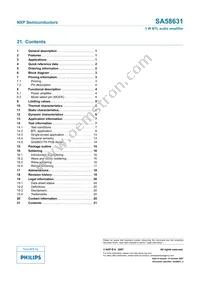 SA58631TK Datasheet Page 21