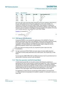 SA58670ABS Datasheet Page 17