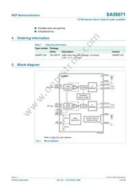 SA58671UK Datasheet Page 2