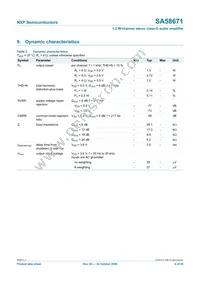 SA58671UK Datasheet Page 6