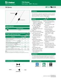 SA6.0CA-B Datasheet Cover