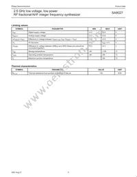 SA8027DH Datasheet Page 5