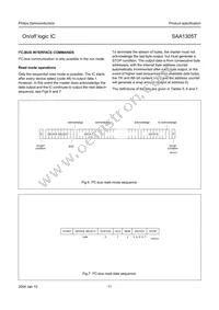 SAA1305T/N1 Datasheet Page 11