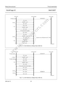 SAA1305T/N1 Datasheet Page 22