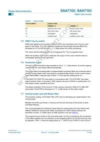 SAA7103E/V4 Datasheet Page 11
