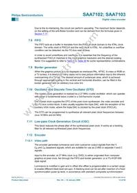 SAA7103E/V4 Datasheet Page 12