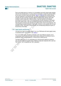 SAA7103E/V4 Datasheet Page 18