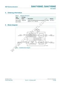 SAA7109AE/V1/G Datasheet Page 5