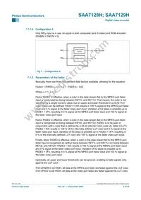 SAA7129H/V1 Datasheet Page 9