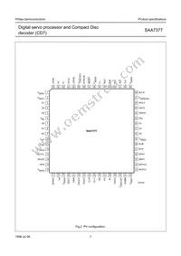 SAA7377GP/M1 Datasheet Page 7