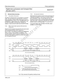 SAA7377GP/M1 Datasheet Page 11