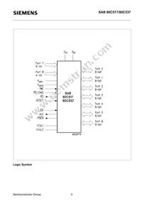 SAB80C537-N Datasheet Page 4