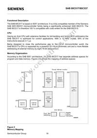 SAB80C537-N Datasheet Page 17