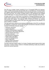 SAF-C161JI-LF CA Datasheet Page 23