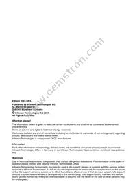 SAF-C161U-LF V1.3 Datasheet Page 2