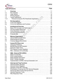 SAF-C161U-LF V1.3 Datasheet Page 5