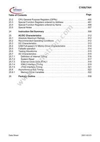 SAF-C165UTAH-LF V1.3 Datasheet Page 10