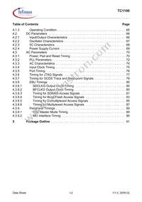 SAF-TC1100-L150EB BB Datasheet Page 6