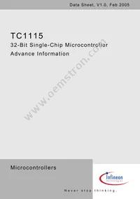 SAF-TC1115-L150EB BB Datasheet Page 3