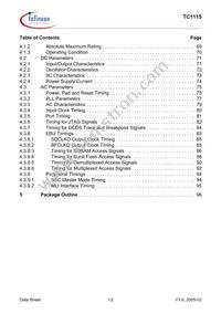 SAF-TC1115-L150EB BB Datasheet Page 6