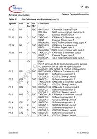 SAF-TC1115-L150EB BB Datasheet Page 13