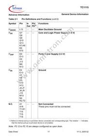 SAF-TC1115-L150EB BB Datasheet Page 23