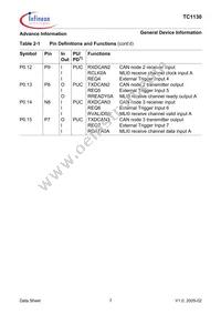 SAF-TC1130-L150EB BB Datasheet Page 13