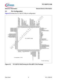 SAF-TC1165-192F80HL AA Datasheet Page 12